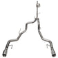 Corsa 2021-2023 Ford F-150 SuperCrew/5.5ft Bed 5.0L V8 Xtreme Cat-Back Dual Rear Exit-Polished