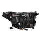 AlphaRex 23-24 Toyota Tacoma LUXX-Series LED Proj Headlights Alpha Blk w/Actv Light & Seq. Sig + DRL