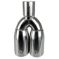 afe MACH Force-Xp Universal Exhaust Tip 2-1/2 IN Inlet x 3-1/2 IN Outlet X 12 IN L