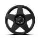 fifteen52 Tarmac 17X7.5 4x100 BP 30mm ET 5.4 BS 73.1 Bore Asphalt Black Wheel