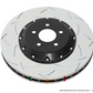 DBA 05-09 Subaru Legacy GT Front Slotted 5000 Series 2 Pcs Rotor w/ Black Hat w/ 10 Stud Pattern