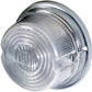 Hella 1259 White Side Marker Lamp w/ Chrome Base
