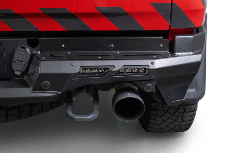 ADD 2025 Ram RHO Phantom Rear Bumper - Hammer Black Powder Coat