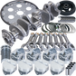Eagle Chevy 350 1Pc 3.750in Crank 5.700in I-Beam Rods 4.040in Pistons 153 Tooth FP Balanced Assembly