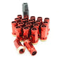 Wheel Mate Muteki SR45R Lug Nut Kit 12x1.5 - Red