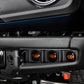 Oracle High 21-22 Ford Bronco Triple LED Fog Light kit for Steel Bumper