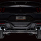 AWE 2024 Ford Mustang Dark Horse S650 RWD Track Edition Catback Exhaust w/ Quad Chrome Silver Tips