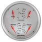 Autometer Ultra-Lite Quad Gauge 5in. 0 Ohm (E) - 90 Ohm (F) Electric
