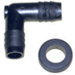 K&N Vent Kit 90 Deg 1/2in flg W/Grmt