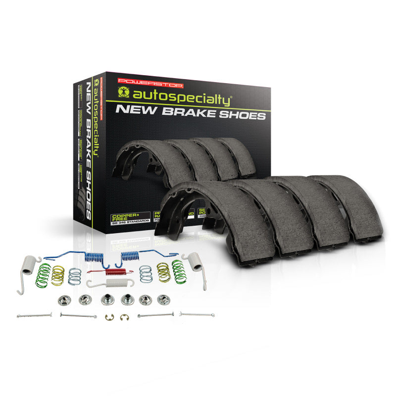 Power Stop 67-68 Mercury Cougar Rear Autospecialty Brake Shoes w/Hardware