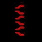 AlphaRex 87-96 Ford Bronco/F-150 Luxx-Series LED Tail Lights - Alpha-Black