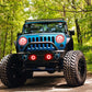 Oracle 07-17 Jeep Wrangler LED Fog Light Halo Kit - Red