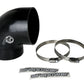 afe Magnum FORCE Intake Coupling Kit (3-3/4 IN ID to 3-1/2 IN ID x 90 Deg.) Elbow Coupler - Black