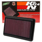 K&N Replacement Air Filter 10.188in O/S Length x 6.375in O/S Width x 1.063in H for 12 Honda Civic Si