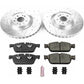 Power Stop 17-18 Mercedes-Benz GLS550 Front Z23 Evolution Brake Kit