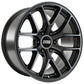 BBS TS-P 20x9in - 6x135 - 87.1 CB - ET0 - Satin Black Wheel