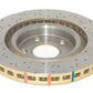 DBA 97-04 Corvette C5/C6 Front Drilled & Slotted 4000 Series Rotor