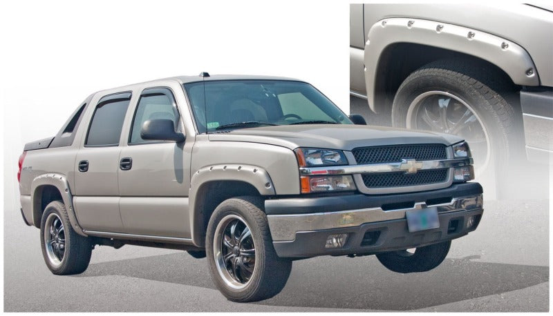 Husky Liners 03-06 Chevrolet Avalance 1500/2500 w/o Body Hardware Pocket Style Fender Flares - 4pc