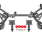 BMR 93-02 4th Gen F-Body K-member Low Mount Turbo LS1 Motor Mounts Standard Rack Mounts - Black