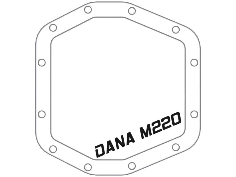 afe aFe POWER Differential Cover Jeep Wrangler (JL) 18-25 L4-2.0L (t)/ V6-3.6L (Dana M220)