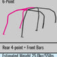 Cusco SE3P 2 Passenger 6P Dash Escape Safety 21 Roll Cage (S/O / No Cancel)