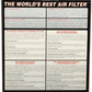 K&N Filter Universal Rubber Filter 4in Flg 6 17/32in OD 8 21/32in H