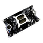 Edelbrock RPM Air-Gap Manifold for Small-Block Chevy Vortec - Black Plasma Finish