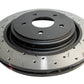 DBA 2009 Chevrolet Corvette ZR1 4000 Series Drilled and Slotted Rear Rotor