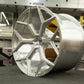 Vossen x Novitec NL4-Cl 21x13 ET:57 Brushed - Gloss Clear Lamborghini Aventador Rear Wheel