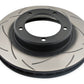 DBA 98-06 Toyota 70 Landcruiser (Feverse Mount) 4X4 Survival T2 Slotted Front Brake Rotor