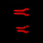 AlphaRex 21-23 Ford F-150 LUXX LED Tailights - Alpha-Black w/ BLIS