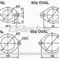 GReddy 80mm Oval Exhaust Gasket