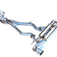 Invidia 2019+ Toyota Supra Gemini w/ Valve Rolled SS Tip Cat-back Exhaust