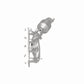 Magnaflow 16-21 Infiniti QX80 5.6L Direct-Fit Right Manifold Catalytic Converter