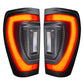 Oracle 19-23 GMC Sierra Black Series Flush Style LED Tail Lights - Factory Halogen