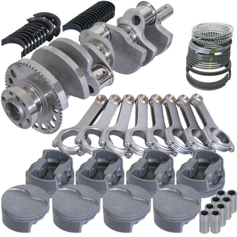 Eagle Chevy LS3 4.000in Crank 58 Tth Reluctor 6.125in H-Beam 4.065in Pistons Rotating Assembly