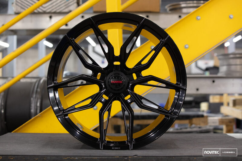 Vossen x Novitec NF11 22x11.5 ET:29 Gloss Black Ferrari 296 Rear Wheel