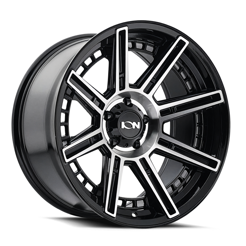 ION Type 149 20x10 / 8x165.1 BP / -24mm Offset / 125.2mm Hub Black/Machined Wheel