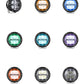 Rigid Industries 360-Series 4in LED Off-Road Spot Beam - Red Backlight (Pair)