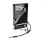 Goodridge 11-14 HD FLSTC (w/ABS) -2in Front Brake Line Kit - Black