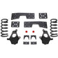 MaxTrac 99-06 GM C1500 2WD V6 4in/6in Lowering Spindle Kit