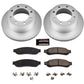 Power Stop 10-12 Ford F-350 Super Duty Rear Z17 Coated Brake Kit