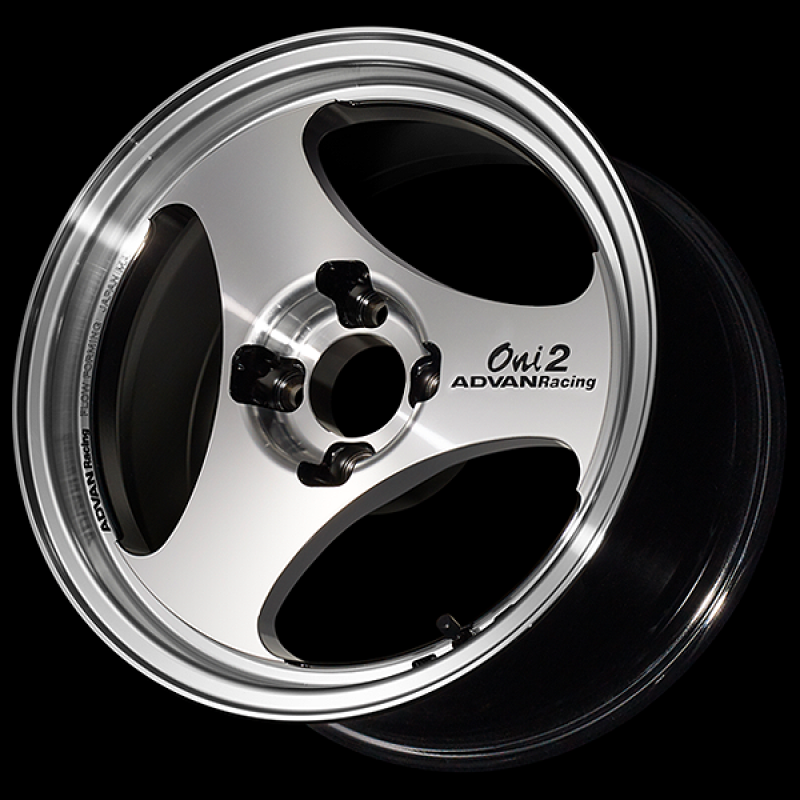 Advan ONI2 14x5.0 / +44 Offset / 4-100 / 63mm Bore / Machining & Diamond Cut