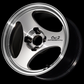 Advan ONI2 15x5.0 / +45 Offset / 4-100 / 63mm Bore / Machining & Diamond Cut