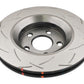 DBA 07-18 Jeep Wrangler (332mm Front Rotor) Front 4000 Series Slotted Rotor