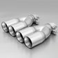 Remus 2006 Peugeot 207 3 & 5 Door 1.4L Hdi/1.6L Hdi 76mm Straight Cut Chromed Tail Pipe Set (Pair)
