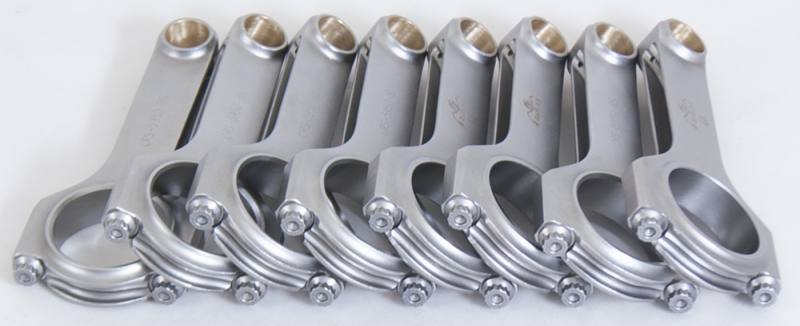 Eagle Ford 4.6L 5.933in Length 3/8in ARP625+ Bolts Forged 4340 Steel ED H-Beam Rods - Set of 8