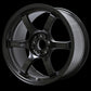 Gram Lights 57DR 17x9.0 +38 5-100 Semi Gloss Black Wheel