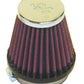 K&N Universal Chrome Filter 2 1/8 inch FLG / 3 inch Bottom / 2 inch Top / 3 inch Height