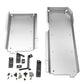 Rugged Ridge 18-23 Jeep Wrangler JLU 4dr Alum. Skid Plate for Gas Tank/Exhaust - Tex. Blk